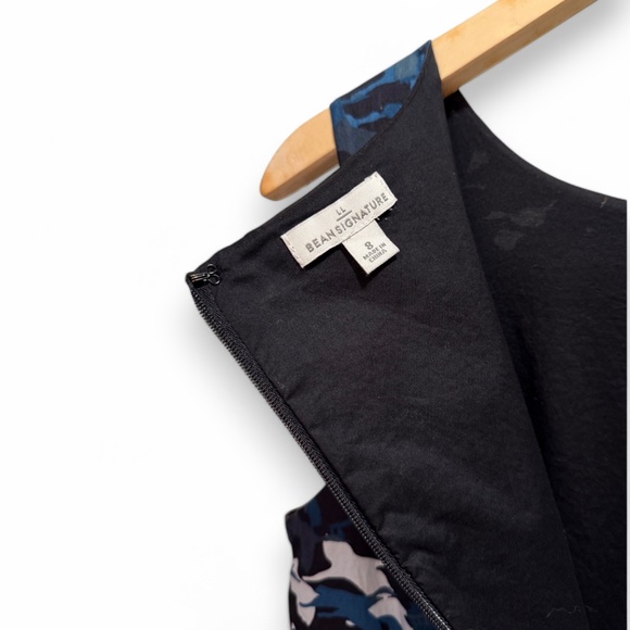 LL Bean Signature Series Dress, Sleeveless women's size 8/medium, bird lovers - Picture 5 of 6